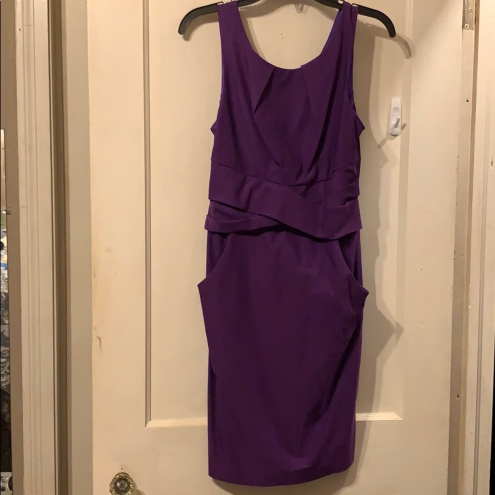 Purple dress